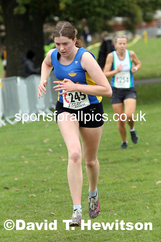 Senior womens Northern Cross Country Relays, Graves Park, Sheffield. Photo: David T. Hewitson/Sports for All Pics